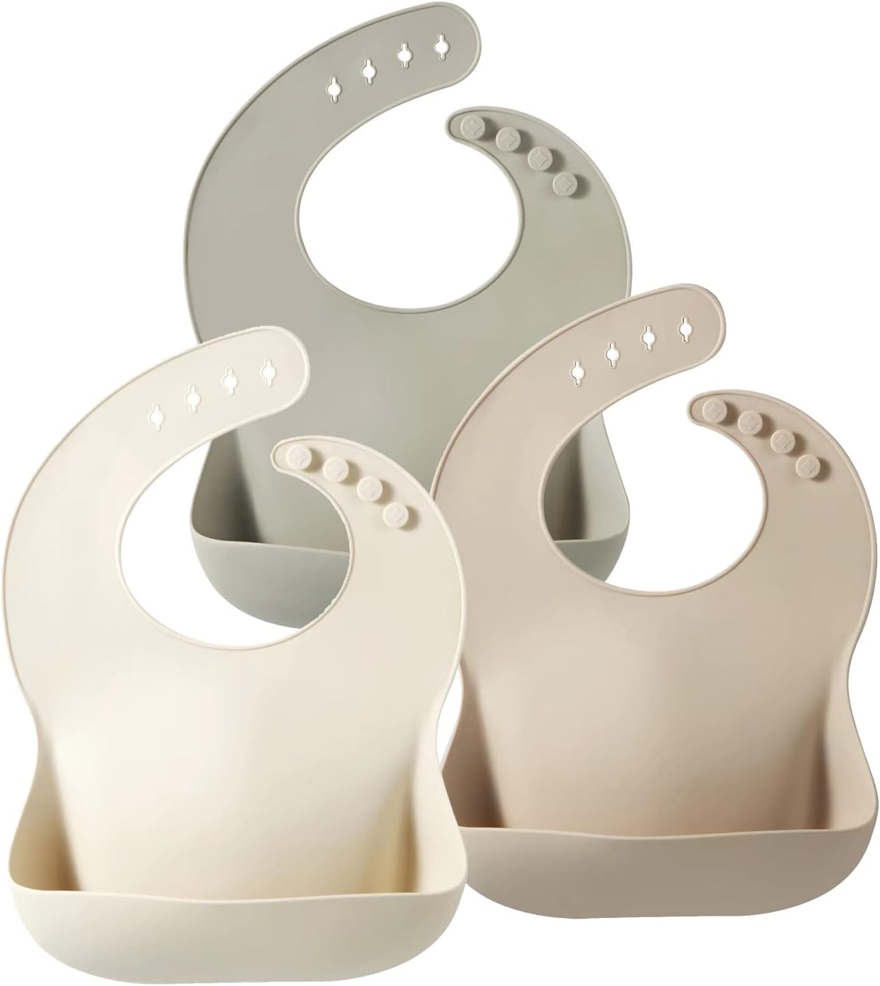 Bavoir en silicone