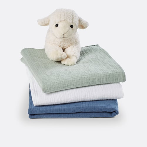 Lot de 3 langes